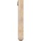 Ekena Millwork Merced Arts and Crafts Smooth Bracket w/ Offset Brace, Douglas Fir, 5 1/2"W x 34"D x 42"H BKT0604X34X42MRC03SDF - alternate 2